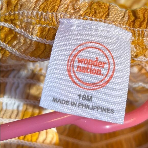 18 Build a Bundle Wonder Nation Gingham Sundress EPC 18 Months - Picture 3 of 3